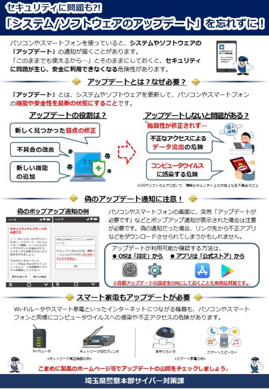 アップデートの必要性