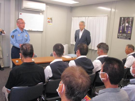 特殊詐欺被害未然防止に係る感謝状贈呈2（令和6年7月4日）