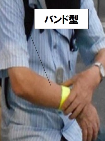 反射材バンド型
