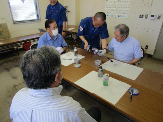 令和7年6月18日、本庄警察署現場鑑識競技会3