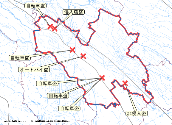 鴻巣市　地図　7月14日から