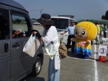 なっちゃんも「事故なし」を呼び掛け