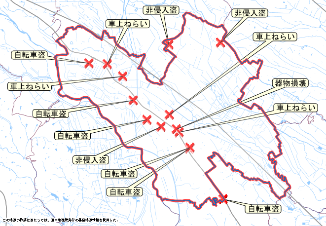 鴻巣市 地図 9月15日から