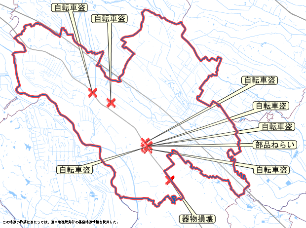 鴻巣市　地図　12月15日から