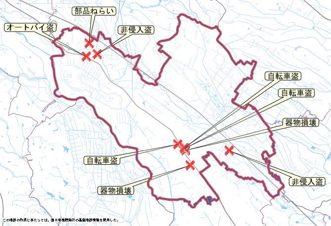 鴻巣市　地図　12月22日から