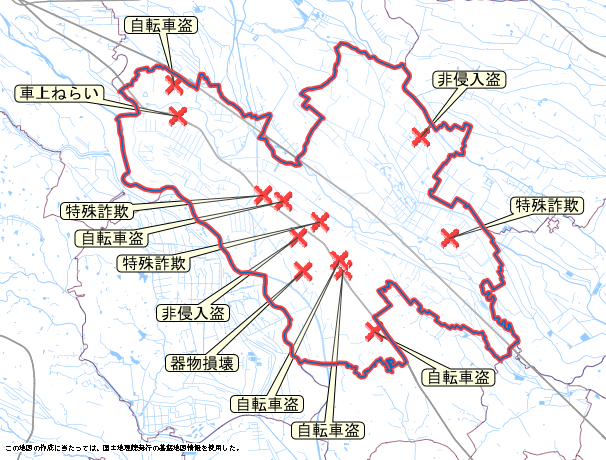 鴻巣市　地図　2月2日から