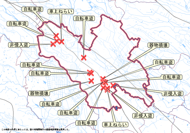 鴻巣市 地図 2月23日から