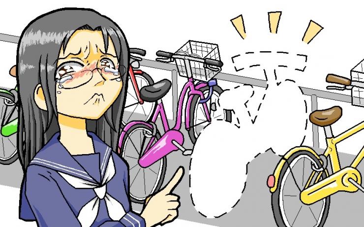 自転車盗難に注意