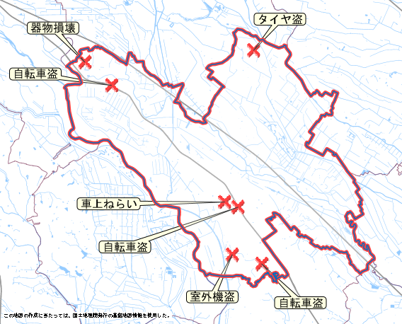鴻巣市地図4月6日から