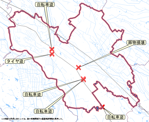 鴻巣市　地図　4月20日から