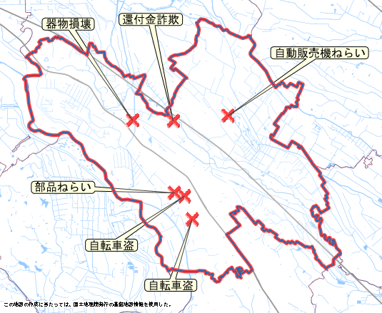 鴻巣市 地図 4月27日から