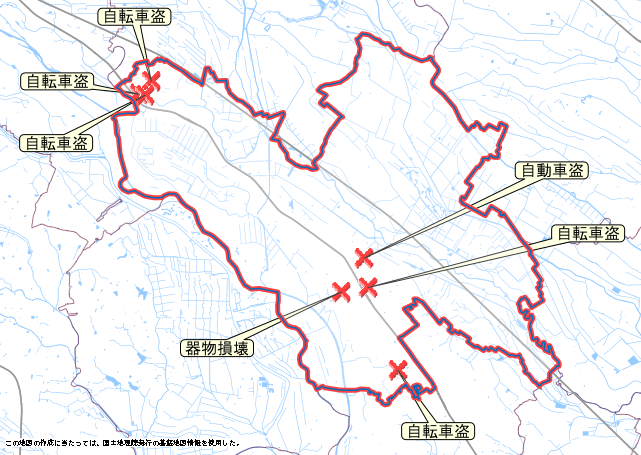 鴻巣市　地図　5月11日から