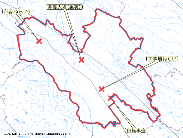 鴻巣市　地図　6月8日から