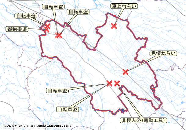 鴻巣市　地図　6月15日から