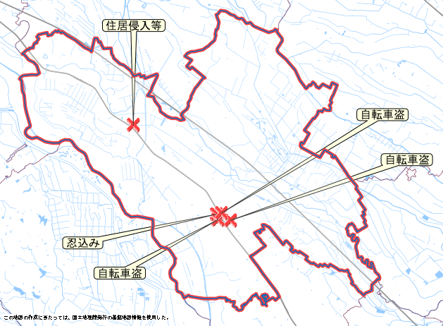 鴻巣市　地図　6月22日から