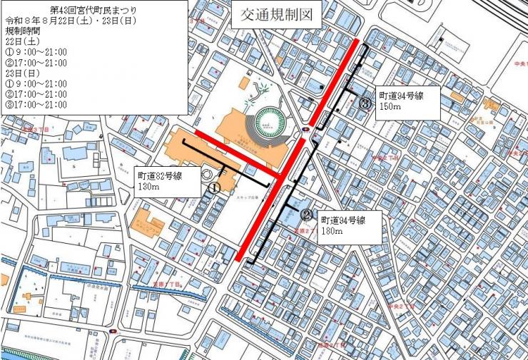 宮代まつり規制図