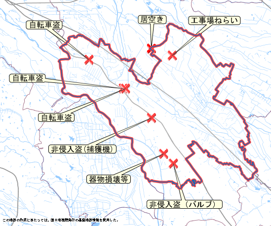 鴻巣市　地図　7月27日から