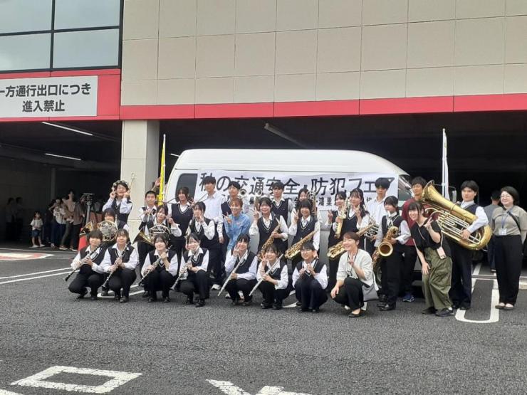 吹奏楽部集合写真