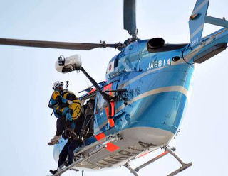 広域警察航空隊ヘリコプターの写真